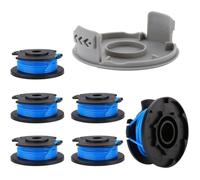 Bobine Fil pour Ryobi One+ RAC124 AC14RL3A OLT1823 1832 RLT1825 1830 18V 24V 40V Pièces de Rechange Coupe Bordure (6 pièces)[91]