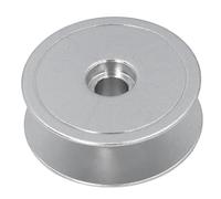 Bobine Jumbo en Acier Inoxydable de 32MM, Remplacement de Bobine métallique rainurée pour Machine à Coudre Durkopp Adler 867 868