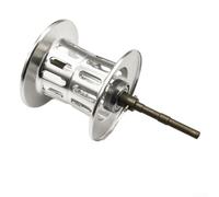 Bobine longue coulée pour Abu Garcia Bmax3 Pmax3 B3 P3 S3 Smax3 Orra2sx Omax3 Purmax3 Revo4, capacité de ligne 170 m, métal (acier inoxydable argenté)