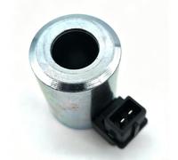 Bobine magnétique pour soupape de sécurité de pelleteuse 24 V pour Sany | Bobine de soupape de sécurité 24 V pour excavatrice Yuchai 65 85 pour Lovol Montage rapide Argent