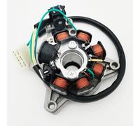 Bobine magnéto stator Kit de Rotor intérieur de Moto, Bobine magnétique de Stator d'allumage pour CG125M CGM CGN XF125 pour 125cc CG 125 en 7 1/2 pôles (démarrage par Coup de Pied)