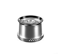 Bobine métallique pour moulinets de pêche DAIWA C35 et XIAOBAI 9120, compatible avec FLIEGEN, CI4, BAIGU KCN KCN4 pour LS2, pièce de rechange en fil argenté (TYPE1 801)