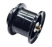 Bobine modifiée pour 21 22 Alphas Sv Tw Baitcasting Bobine en alliage d'aluminium 7075 pour ultra léger 7,7 g avec équilibre 0,2 g Couleur noire pour équipement de pêche Pièce de mise à niveau