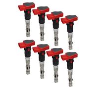 Bobine moteur 077905115C Compatible Avec A4 B6 B7 A5 A6 C6 A8 D3 Pour Quattro 077905115K Bobines D'allumage 077905115J 077905115M 077905115R(8pcs Set)