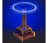 Bobine musicale, arc plasma transmission sans fil foudre artificiel, jouet électronique de science, physique, haut-parleur plasma pour transmission sans fil, apprentissage électronique, éducation