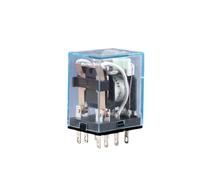 Bobine MY4NJ AC12V AC24V DC12V DC24V 36V AC110V AC220V AC380V HH54P 5A 220V Relais électromagnétique miniature à usage général(Have stock,AC220V)