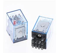 Bobine MY4NJ DC12V DC24V AC110V AC220V HH54P 5A 220V, relais électromagnétique Miniature à usage général(AC110V)
