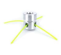 Bobine pour débroussailleuse en métal, 4 Trous, Compatible avec Fils de 3 mm, idéale pour des Coupes précises dans Le Jardin et Le Champ