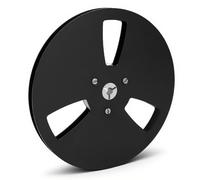 Bobine Réceptrice 1/4 7 Pouces, Bobine Réceptrice Audio en Alliage D'aluminium à Bobine Ouverte, 3 Trous de Résistance au Vent, Bobine de Bande Vide 1/4 7 Pouces pour