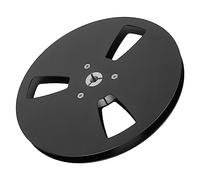 Bobine Réceptrice, Bobine Réceptrice Vide de 1/4 7 Pouces à Bobine Bobine Réceptrice de Bande Sonore à Petit Moyeu Ouvert avec 3 Trous, Bobine Réceptrice de Son pour (Noir)