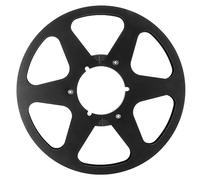 Bobine Réceptrice de 10,5 Pouces, Bobine Réceptrice de Son en Alliage D'aluminium à Bobine Ouverte, 6 Trous de Résistance au Vent, Résiste à la Flexion Nab Bride, Bobine de Bande