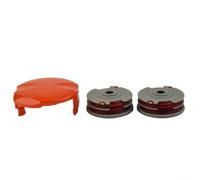Bobine Rechange Nylon pour durable pour Flymo FLY060 Bobine Rechange | Alimentation automatique, double fil, compatible FLY021, nette, installation rapide