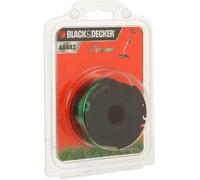 BLACK+DECKER Bobine de Rechange pour Coupe-Bordures, Bobine Reflex Plus, 6 m de Fil en Nylon Vert et Résistant, Fil de ⌀2 mm, A6482-XJ