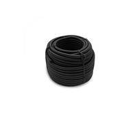Linxor - Bobine, Rouleau de tendeur élastique - 25 mètres x 6 mm - Noir