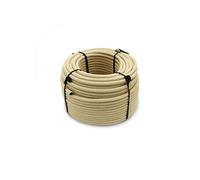 Linxor ® Bobine, rouleau de tendeur élastique - 25 mètres x 8 mm - Beige