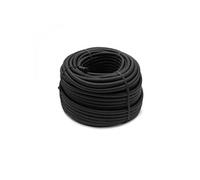 Linxor - Bobine, Rouleau de tendeur élastique - 50 mètres x 10 mm - Noir