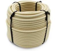 Bobine, rouleau de tendeur élastique - 50 mètres x 6 mm - Beige beige G