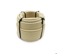 Linxor - Bobine, Rouleau de tendeur élastique - 50 mètres x 6 mm - Beige