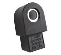 Bobine solénoïde T80 220-240 V for pompe de brûleur de chaudière, compatible avec les modèles AS AP AL ALE AR AT AUV, orifice de 9,2 mm, indice IP54, résistant aux hautes températures