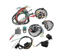 Bobine stator d'allumage Faisceau De Câblage Complet pour Mini ATV 4 Temps 50CC-110CC, STATOR CDI, 6 Pôles De Bobine, Allumage, Quad Dirt Pit Bike