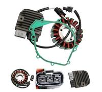 Bobine Stator Magnétique, Redresseur Tension Joint Couvercle Générateur Pour YZF-R1 2002-2003 2007-2008 FZ1-N FZ1-S FZ8-S 5VY-819 mobylette Stator(For 2002-2003)
