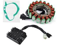 Bobine Stator pour Suzuki DL1000 pour V-Strom 2003-2011 avec Joint D'étanchéité Et Régulateur De Tension Bobine De Stator De Moteur Bobines Magnéto Stator(A)
