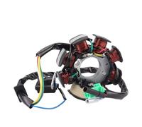 Bobine Stators Bobine Stator Moto À 8 Bobines Magnéto Pour GY6 49cc 50cc 110cc 125cc 150cc 139QMB 147QMD 152QMI 157QMJ Scooter Cyclomoteur Allumage Magnéto Stator