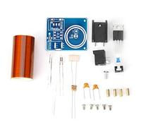 Bobine Tesla, kit de bobine Tesla, bobine musicale Tesla, mini bobine Tesla Kit de module d'étincelle LED à distance Kit de bricolage électronique DC12V(DIY)