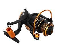 Bobine Tout en métal Bras à Bascule Pliant Moulinet de pêche en Eau salée Professionnel léger Durable pour la pêche en Eau Douce en Eau salée TF3000 TF5000 (TF3000)