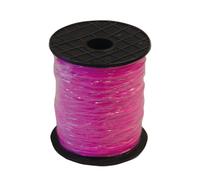 Bobine tresse fluo rose 1,5 mm x 200 m avec flasque MONDELIN