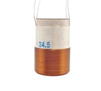 Bobine vocale de Haut-Parleur de Caisson de Basses de 34.5mm, 1 pièce, for JL Audio KSV, Bobine de Sortie à 4 Voies, 4ohm, Double Ligne, enroulement de Voiture à 4 Couches