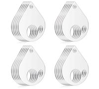 Bobines à fil de fil, Bobines de broderie 20pcs, 2x1, 7 gouttes point croix en acrylique pour stockage couture bricolage