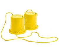 bobines à patins jaunes 18 cm