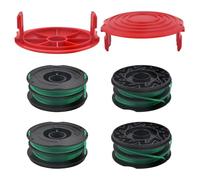 Bobines A6495 DF-080-BKP et capuchons de bobine 495576-00 pour débroussailleuse Black and Decker GH1000 GH1100 GH2000 GL700 GL701 GL716 GL720 GL741 (SAC)