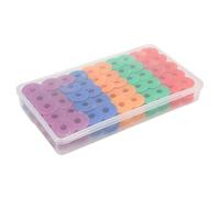 Bobines Adfaga En Plastique À Coudre 100Pcs Coloré Premium Robuste Durable Large Application Gain de Temps Bobines En Plastique pour Cross Stitch Couture Broderie BRICOLAGE