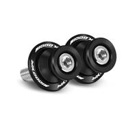 Bobines Bras Oscillant Support Pour BWM M1000 XR M1000XR 2024-2025 Protections De Bras Oscillant Et Vis De Béquille Pour Moto Diabolos Moto(Le noir)