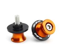 Bobines Bras Oscillant Support Pour Duke 690 SMC 690MC Enduro R Vis De Fixation De Béquille Et De Protection De Bras Oscillant Diabolos Moto(Orange)