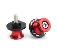 Bobines Bras Oscillant Support Pour Duke 690 SMC 690MC Enduro R Vis De Fixation De Béquille Et De Protection De Bras Oscillant Diabolos Moto(rouge)
