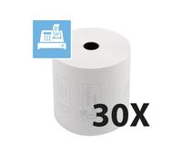 Bobines Caisses Exacompta 43818E - l 80 mm x L 76 m, Ø 72 mm - 1 pli(s) - paquet de 10