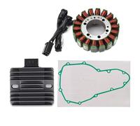 Bobines D'allumage Moteur Bobine Stator Moteur KLE 650 KLE650 2014 + Redresseur Régulateur Tension pour Kawasaki KLE650 pour Ninja 650 pour Versys 650 ABS 2007-2014 avec Joint Bobine d'allumage Plug
