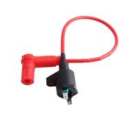 Bobines d'allumage Système d'allumage Bobine d'allumage de course moto pour tout-terrain chinoise 50cc-250cc, cyclomoteur, ATV, kart, quad, buggy(Red)
