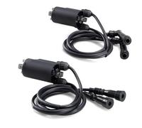 Bobines d'allumage Système d'allumage Lot de 2 bobines d'allumage et capuchons pour Honda CB650 CB750 CB900 CB1000 1979-1983 pour Goldwing pour Nighthawk