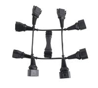 Bobines d'allumage Système d'allumage Système d'allumage automobile 1.8T à 2.0T FSI Bobines Conversion et ICM Suppression Harnais Ensemble Adapté pour Audi pour VW(3 to 4 Contacts)