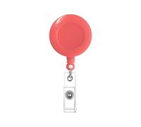 Bobines de badges rétractables en plastique, 1 pièce, porte-cartes Bus d'identité, Clips, fournitures for infirmières et médecins Pour Porte-Carte, Porte-Badge(Color7)