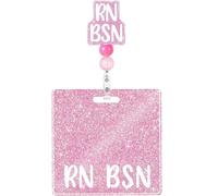 Bobines de badges scintillants, rétractable, facile à utiliser, porte-badge d ' infirmière, fournitures scolaires et de bureau, bobine en