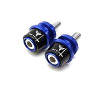 Bobines de bras oscillant CNC 6 mm for moto, vis de support, curseur, compatibles avec Tracer 900 700 GT 900GT MT09 MT 09 2014-2021 (Tracer Blue-01)(MT09 Blue)