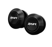 Bobines De Bras Oscillant CNC For Moto, Curseurs, Vis Support, Compatibles Avec ZX6R, ZX-6R, ZX 6R 2003-2024(B 10mm Black)