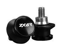 Bobines De Bras Oscillant CNC For Moto, Curseurs, Vis Support, Compatibles Avec ZX6R, ZX-6R, ZX 6R 2003-2024(C 10mm Black)