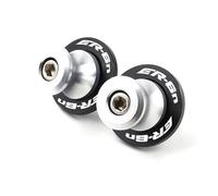 Bobines de bras oscillant CNC for moto, support coulissant, vis, curseurs, compatibles avec ER6N, ER 6N, ER-6N 2006-2016, ER6F, ER-6F 2009-2011(Silver-er6n)