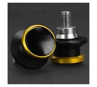 Bobines de Bras Oscillant de Support Diabolos Moto pour Honda St 1300 ST1300 2008-2026 Protections De Bras Oscillant 8 Mm avec Vis De Béquille Et Patins(Or)